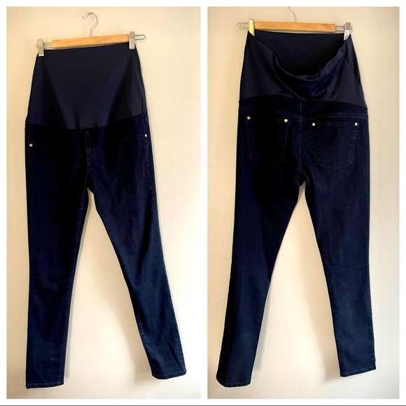 Maternity Pip & Vine by Rosie Pope Full Belly Panel Skinny Jeans - Small - Picture 5 of 5